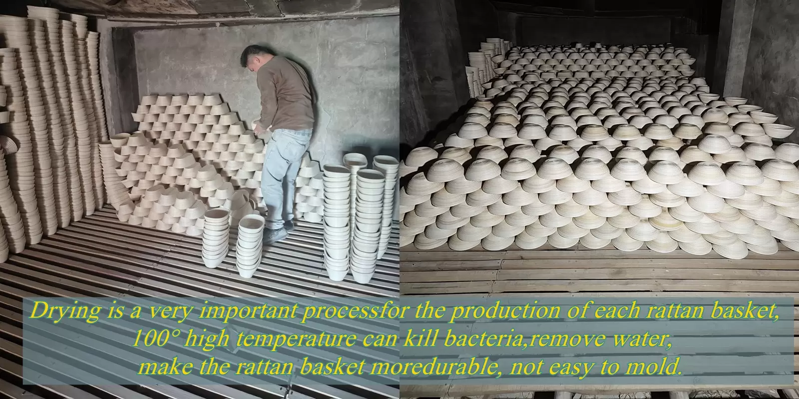 Natural Rattan Banneton Bread Proofing Basket INO251809